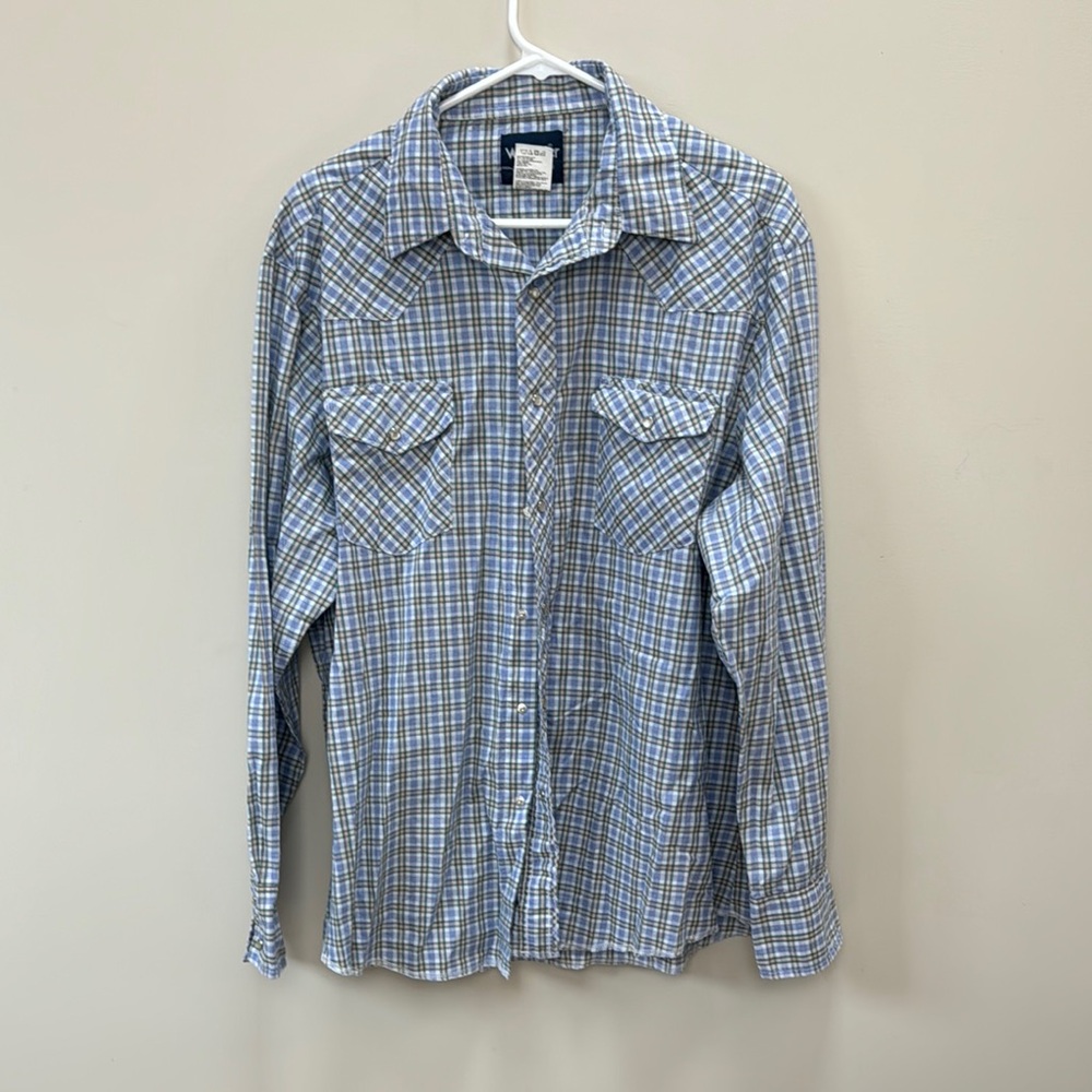 Men’s Wrangler Pearl Snap shirt